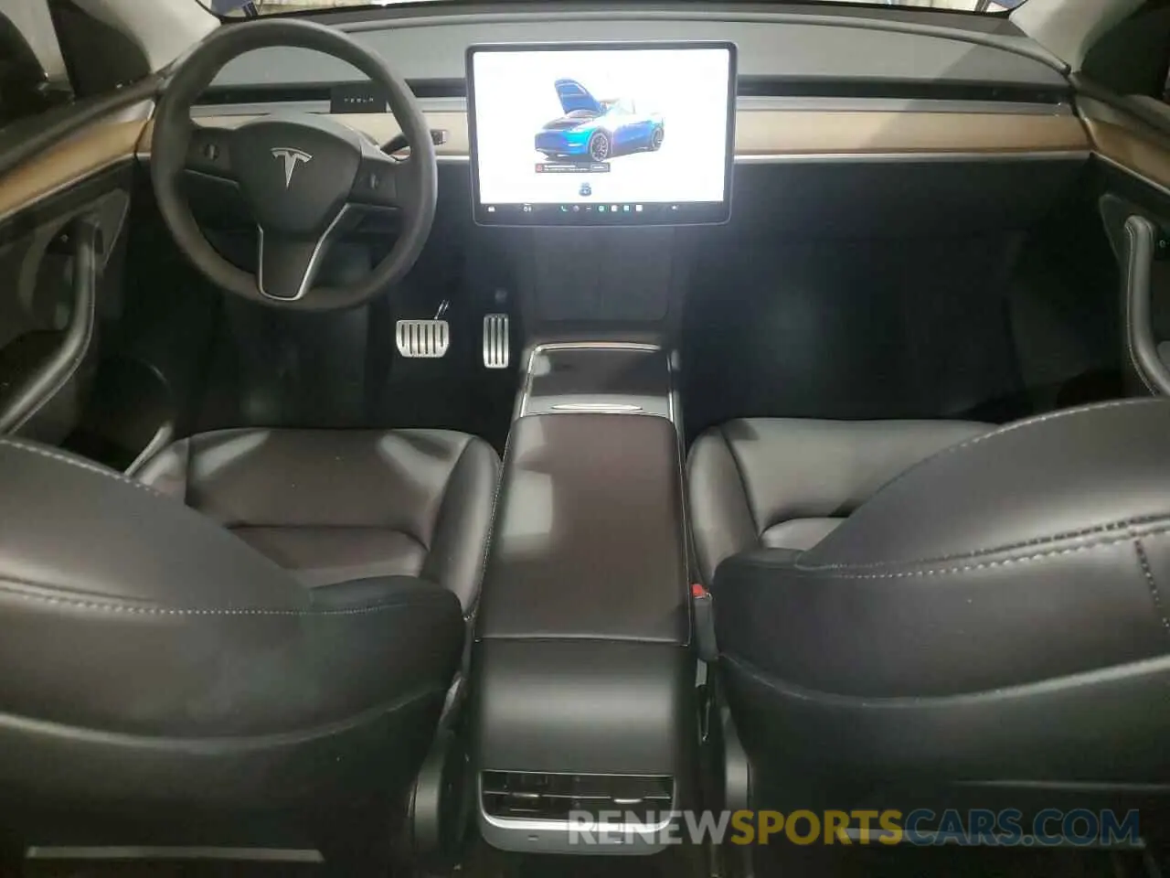 8 Photograph of a damaged car 7SAYGDEF2PF705917 TESLA MODEL Y 2023
