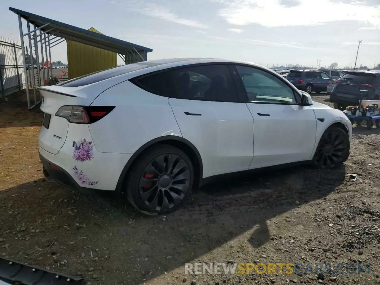 3 Photograph of a damaged car 7SAYGDEF2PF763753 TESLA MODEL Y 2023