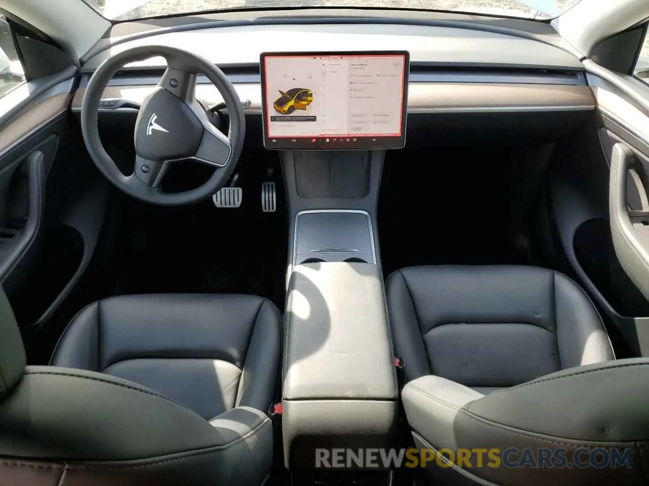 8 Photograph of a damaged car 7SAYGDEF2PF763753 TESLA MODEL Y 2023