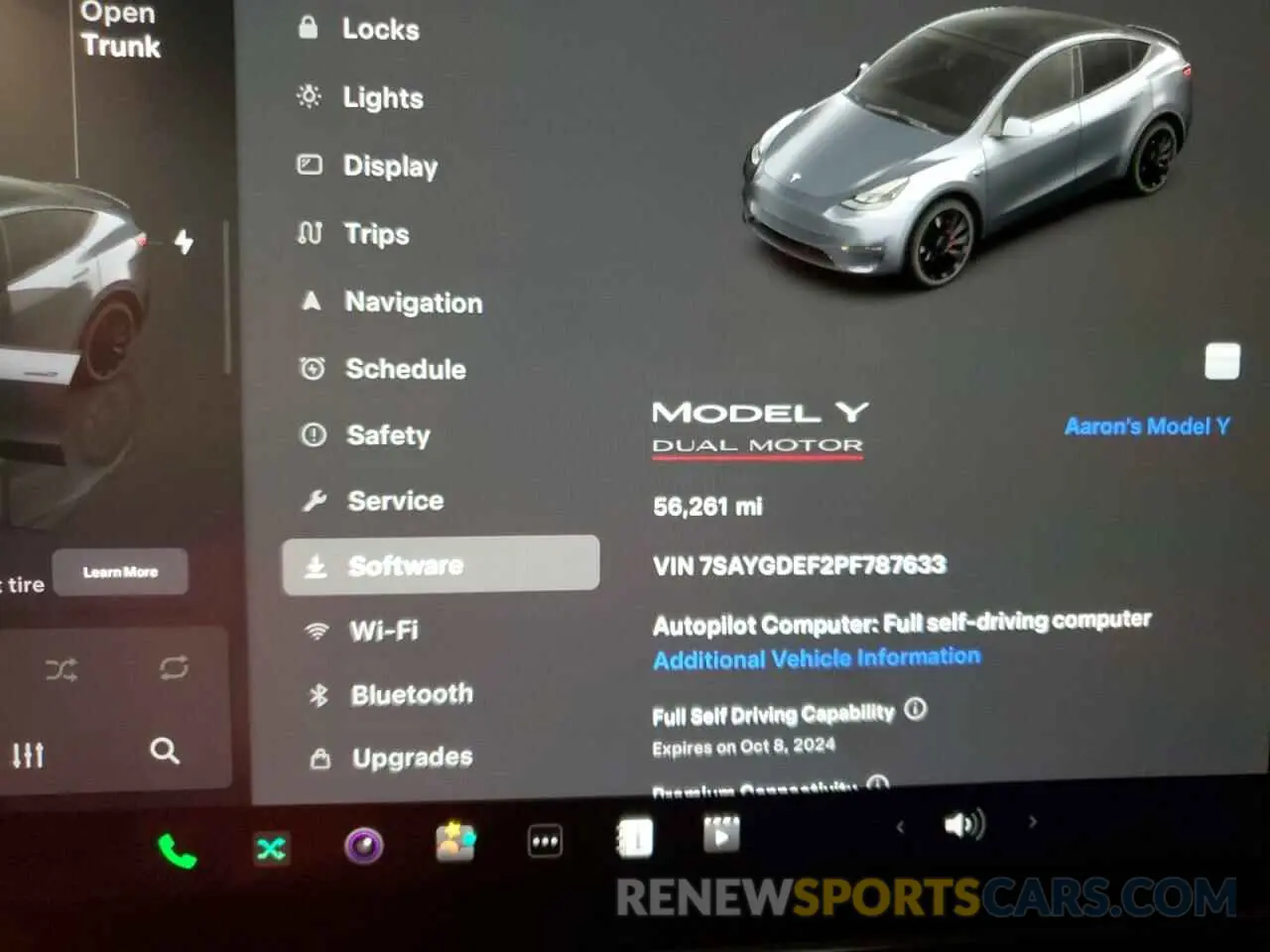 9 Photograph of a damaged car 7SAYGDEF2PF787633 TESLA MODEL Y 2023