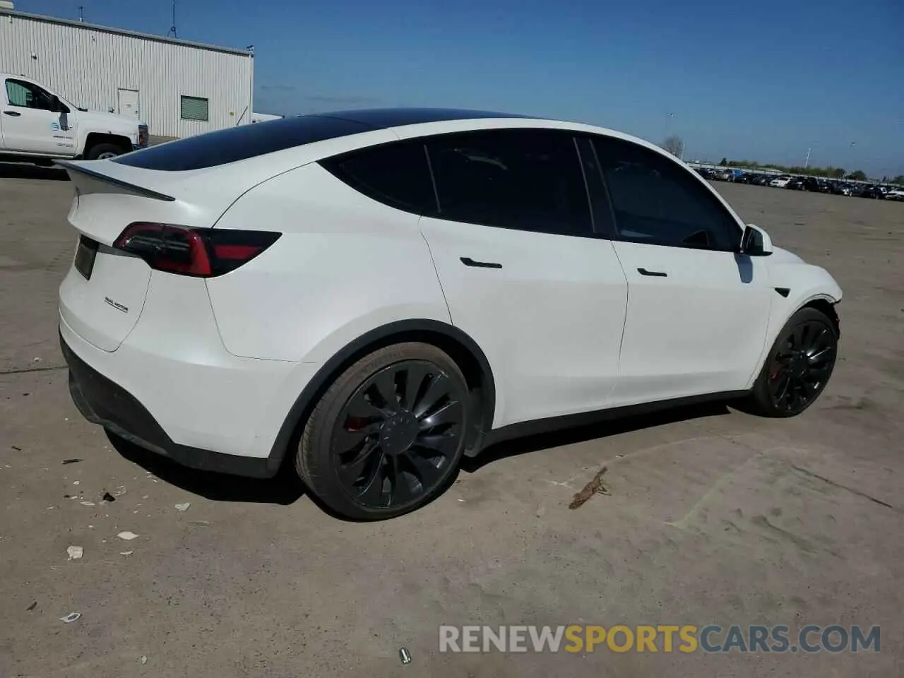 3 Фотография поврежденного автомобиля 7SAYGDEF2PF812675 TESLA MODEL Y 2023