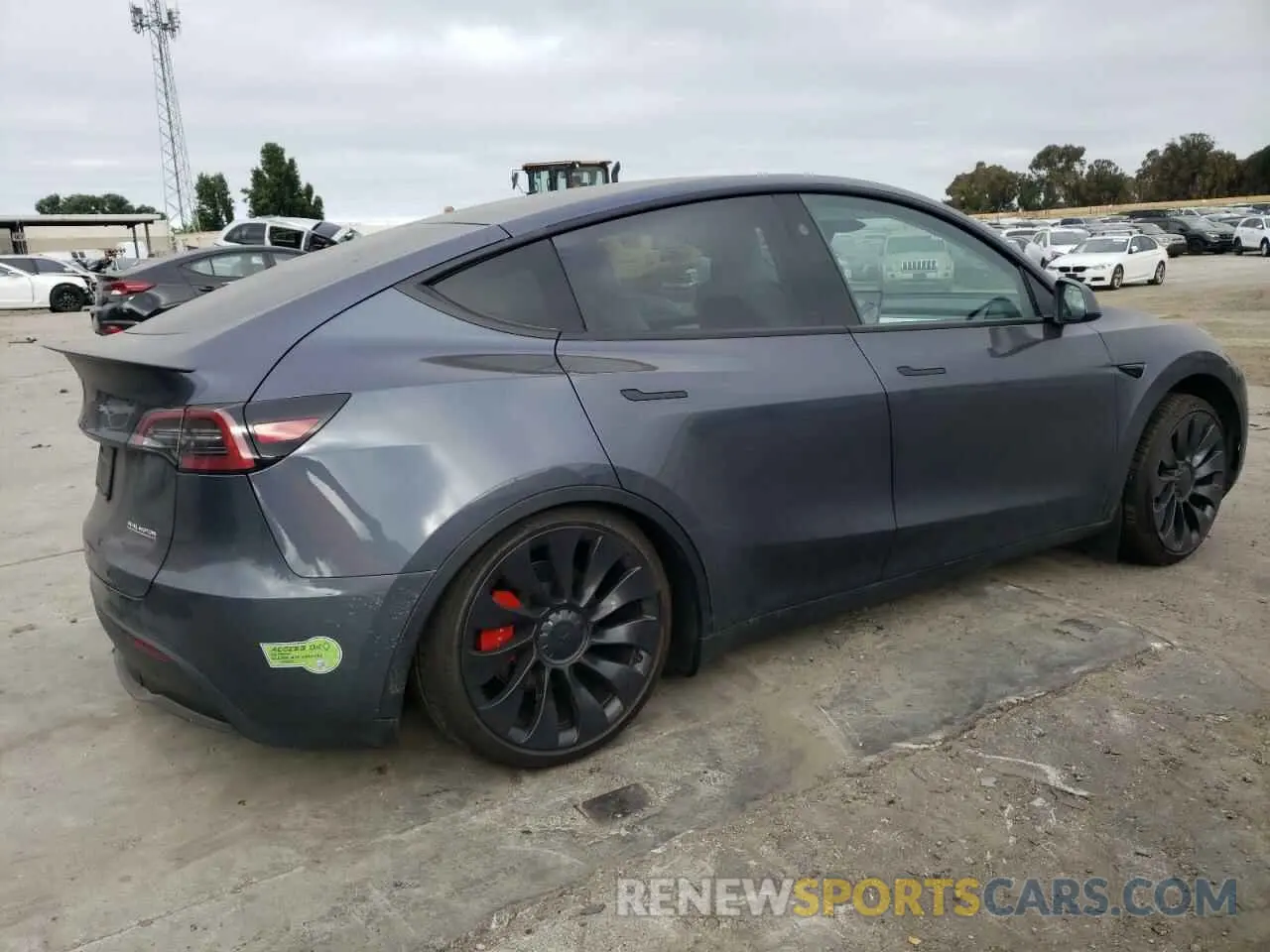 3 Фотография поврежденного автомобиля 7SAYGDEF2PF854313 TESLA MODEL Y 2023