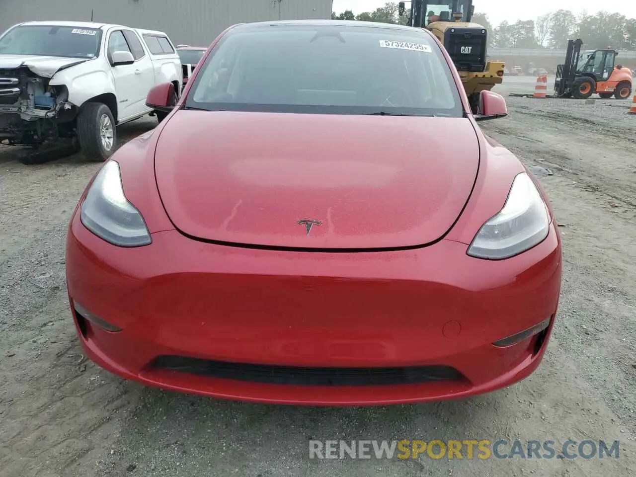 5 Фотография поврежденного автомобиля 7SAYGDEF2PF857843 TESLA MODEL Y 2023