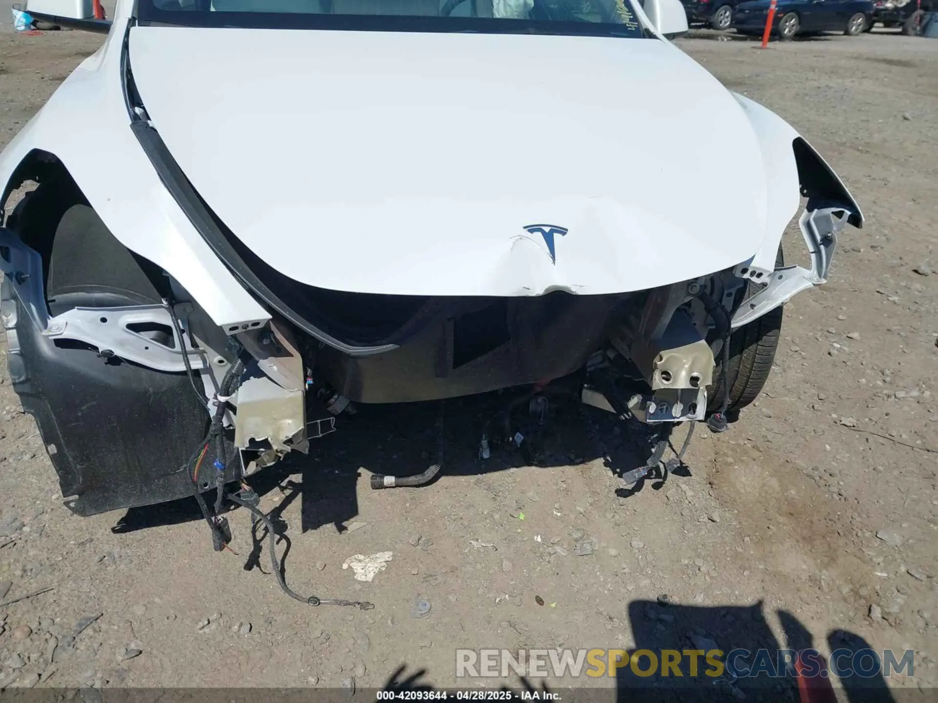6 Фотография поврежденного автомобиля 7SAYGDEF2PF858782 TESLA MODEL Y 2023