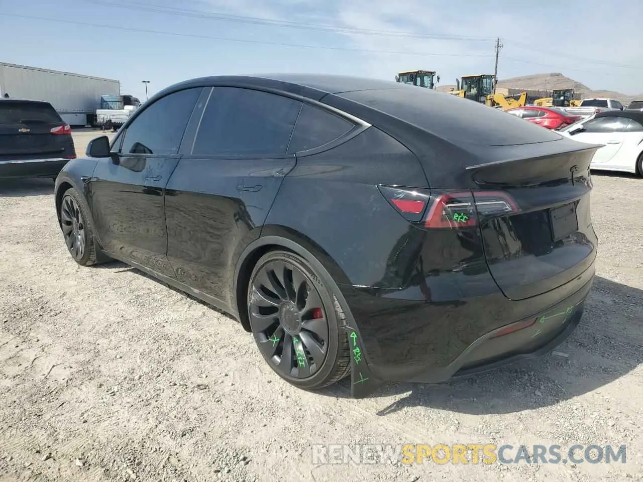 2 Фотография поврежденного автомобиля 7SAYGDEF2PF938051 TESLA MODEL Y 2023