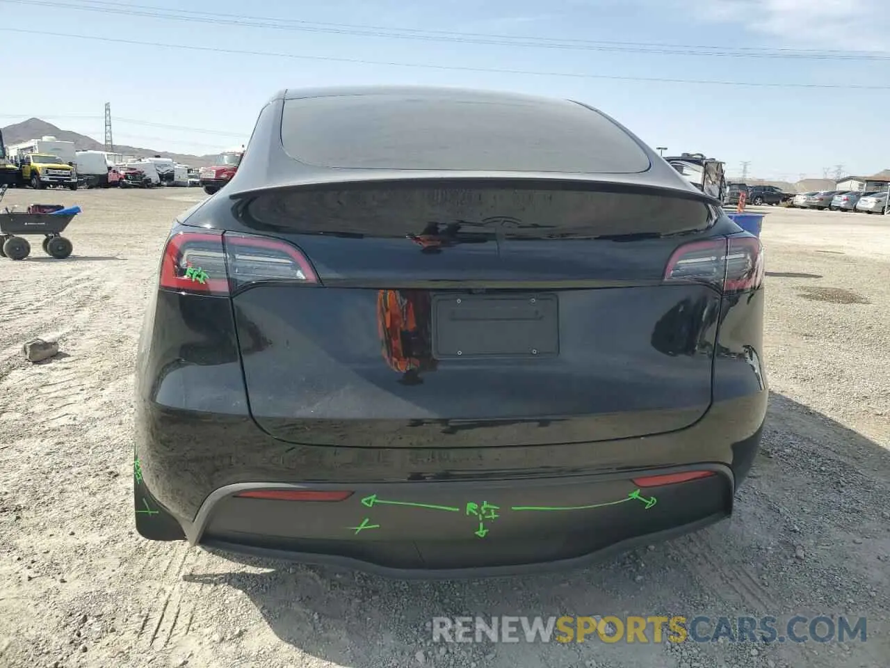 6 Фотография поврежденного автомобиля 7SAYGDEF2PF938051 TESLA MODEL Y 2023