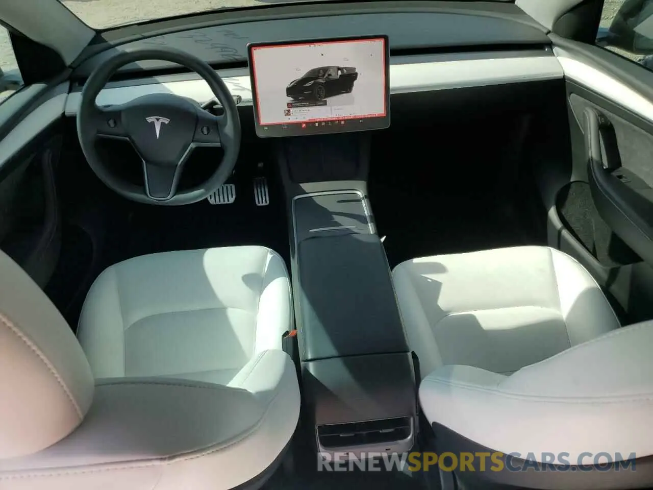 8 Фотография поврежденного автомобиля 7SAYGDEF2PF938051 TESLA MODEL Y 2023