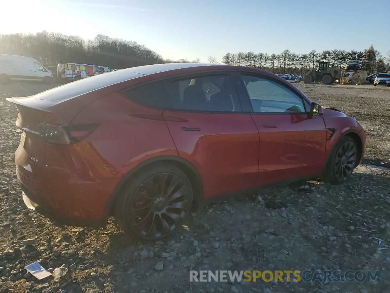 3 Photograph of a damaged car 7SAYGDEF2PF946179 TESLA MODEL Y 2023