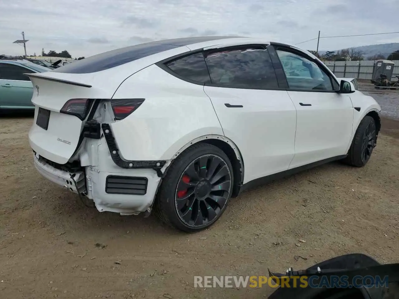 3 Фотография поврежденного автомобиля 7SAYGDEF3PF708311 TESLA MODEL Y 2023