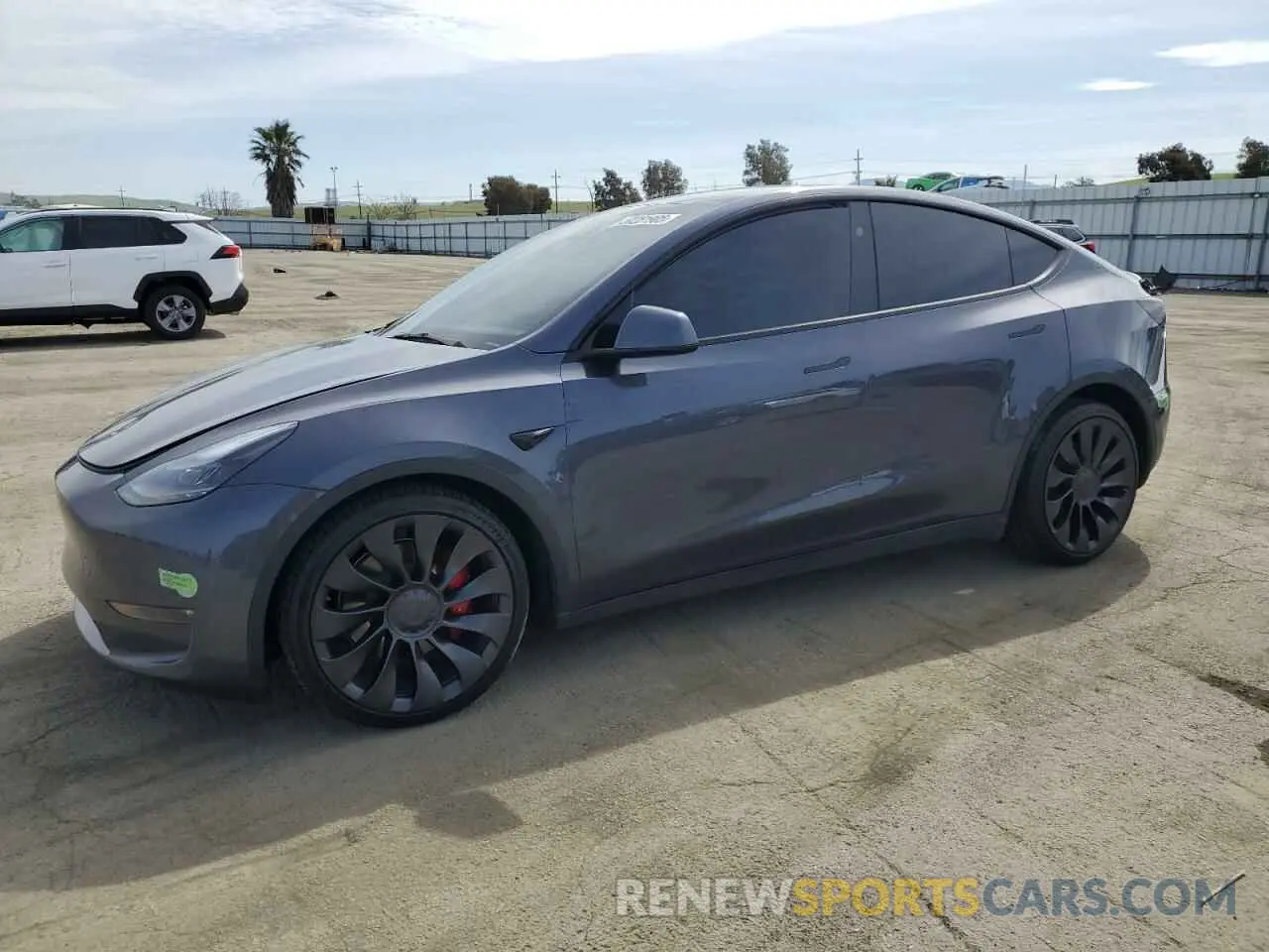 1 Photograph of a damaged car 7SAYGDEF3PF831896 TESLA MODEL Y 2023