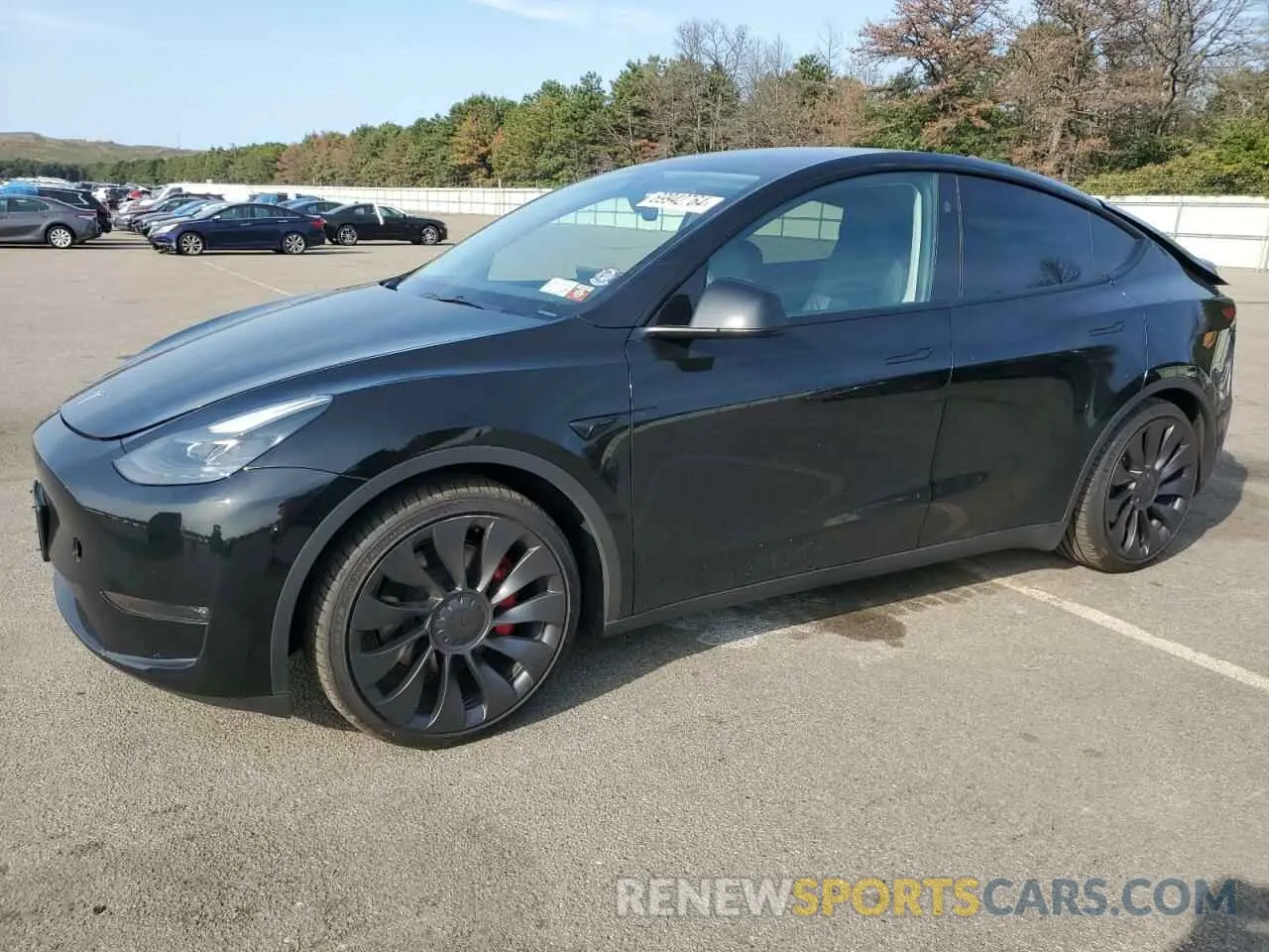 1 Photograph of a damaged car 7SAYGDEF3PF921470 TESLA MODEL Y 2023