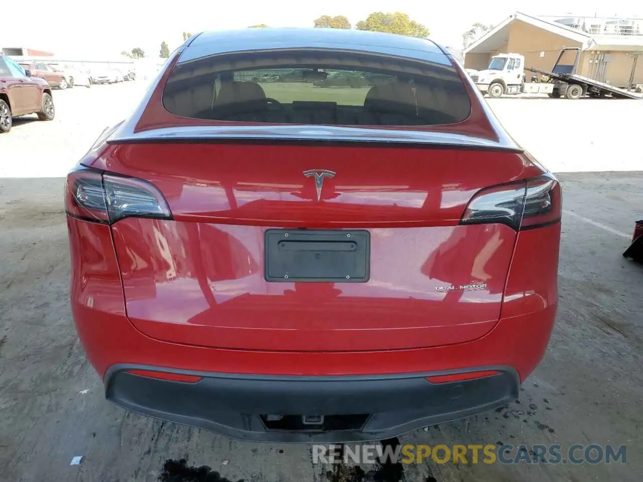 6 Фотография поврежденного автомобиля 7SAYGDEF4PF738417 TESLA MODEL Y 2023
