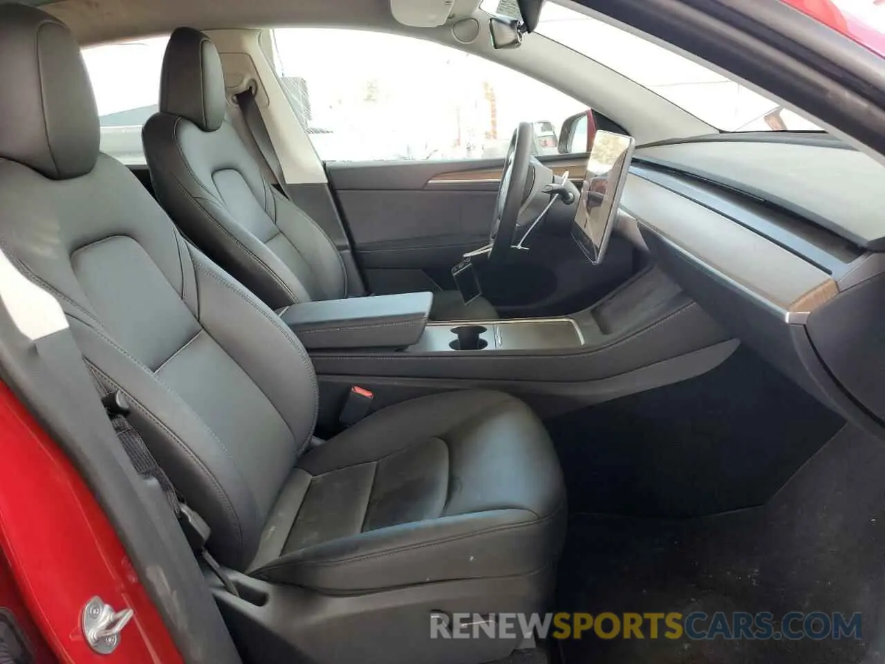 7 Фотография поврежденного автомобиля 7SAYGDEF4PF738417 TESLA MODEL Y 2023