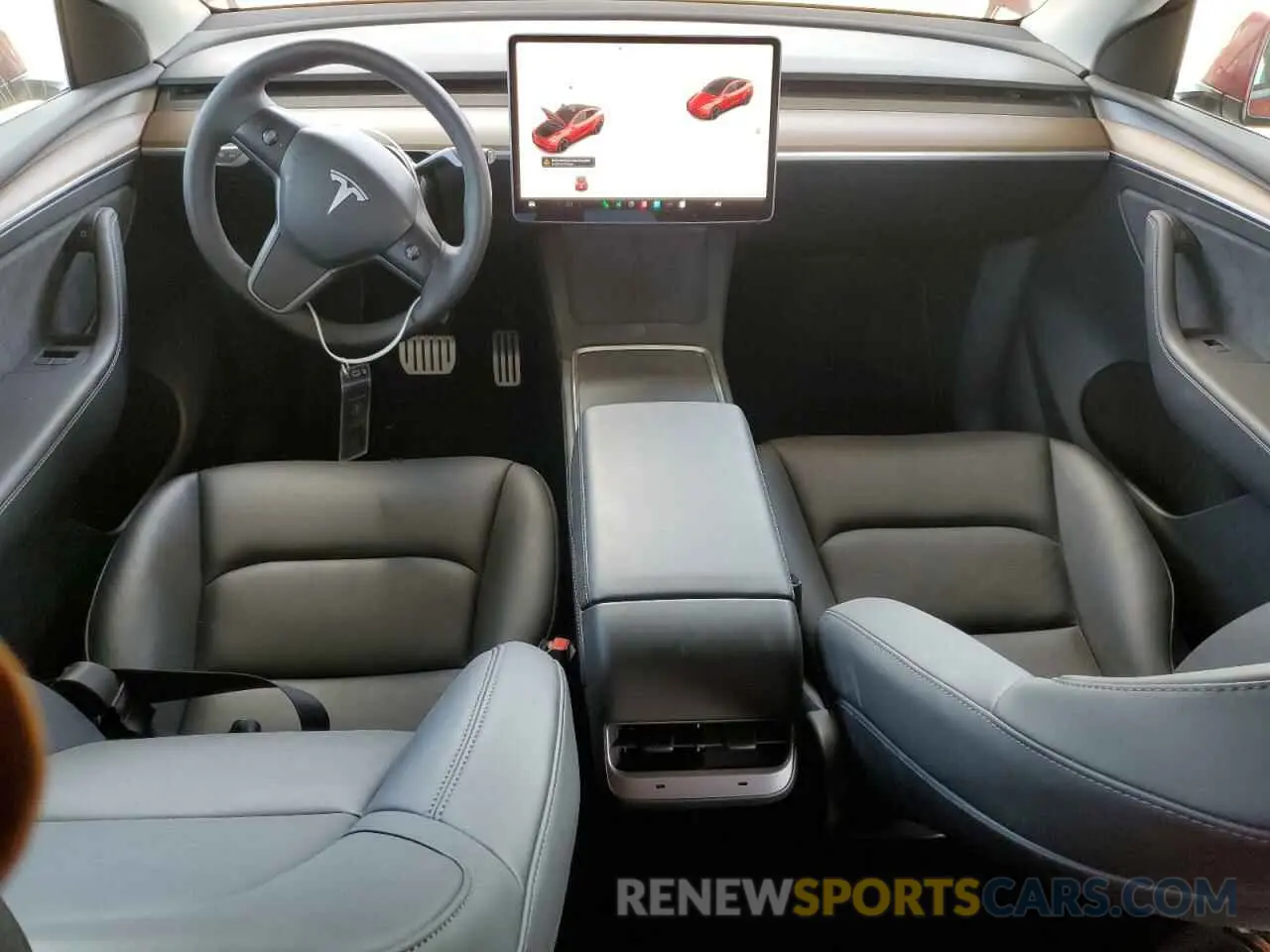 8 Фотография поврежденного автомобиля 7SAYGDEF4PF738417 TESLA MODEL Y 2023