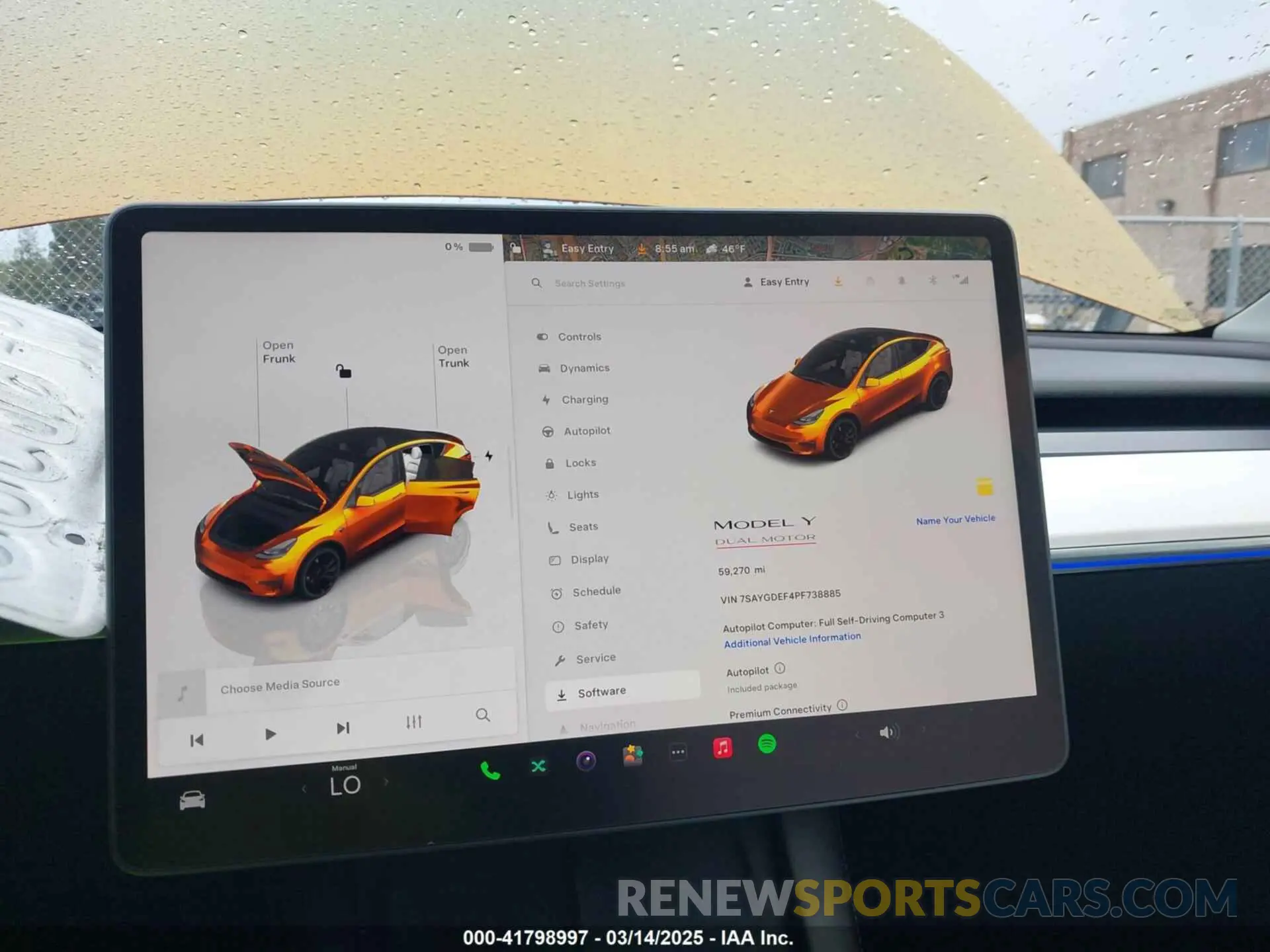 18 Фотография поврежденного автомобиля 7SAYGDEF4PF738885 TESLA MODEL Y 2023