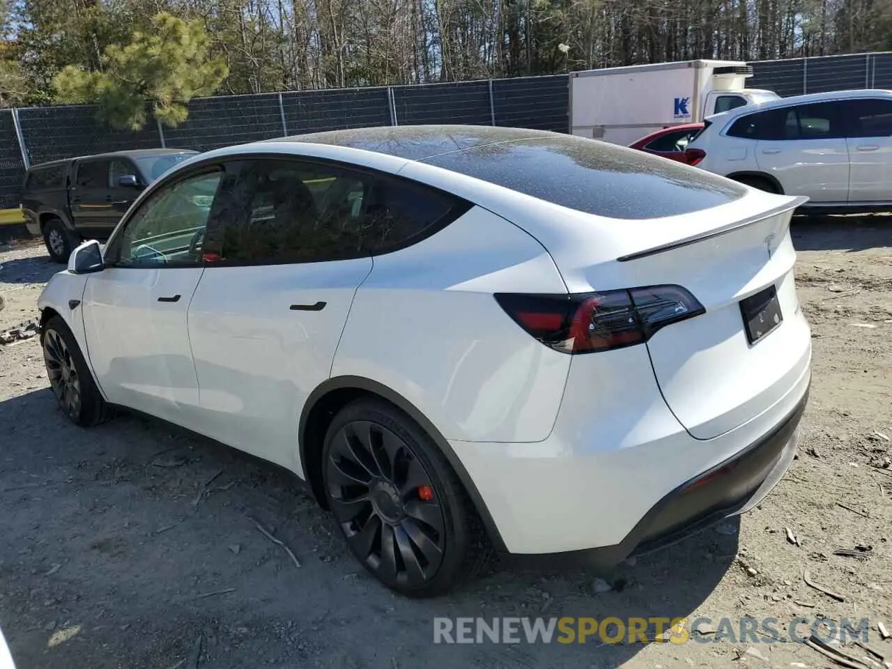 2 Фотография поврежденного автомобиля 7SAYGDEF4PF779825 TESLA MODEL Y 2023