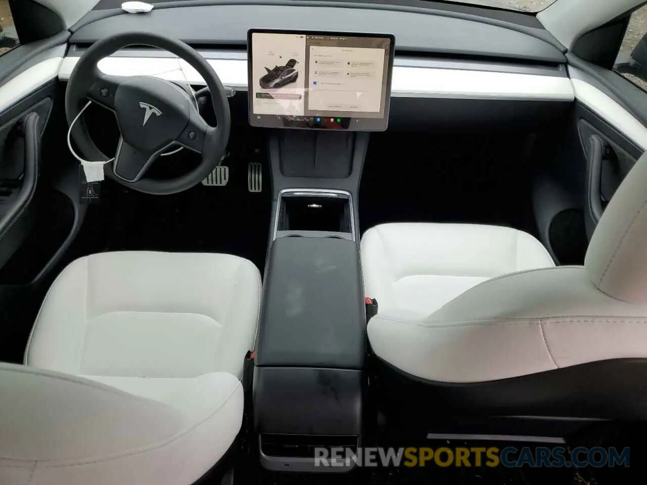 8 Photograph of a damaged car 7SAYGDEF4PF794244 TESLA MODEL Y 2023