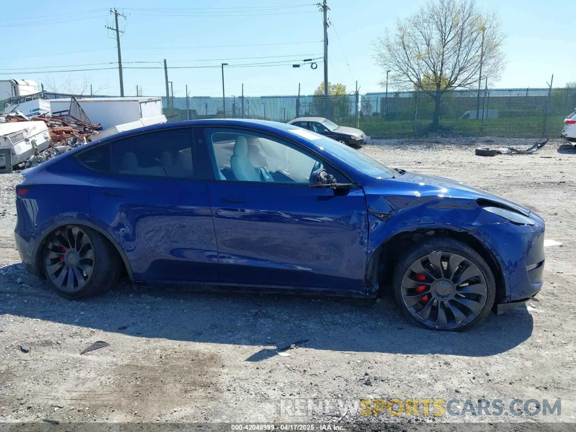 6 Фотография поврежденного автомобиля 7SAYGDEF4PF844933 TESLA MODEL Y 2023