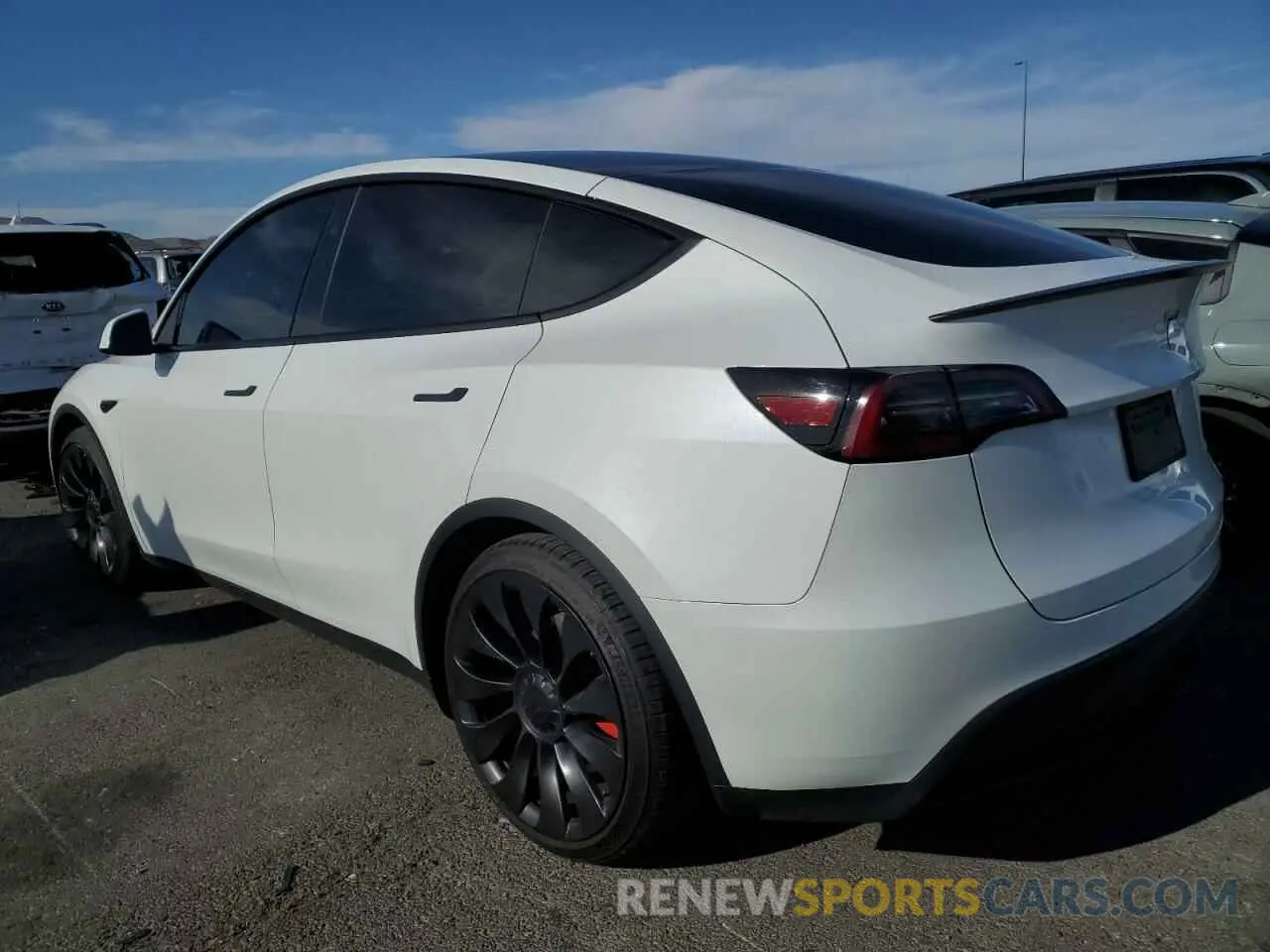 2 Фотография поврежденного автомобиля 7SAYGDEF4PF871940 TESLA MODEL Y 2023