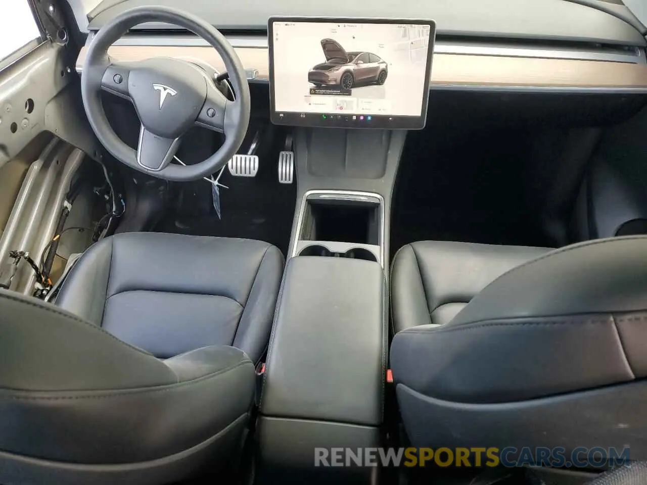 8 Photograph of a damaged car 7SAYGDEF4PF873641 TESLA MODEL Y 2023