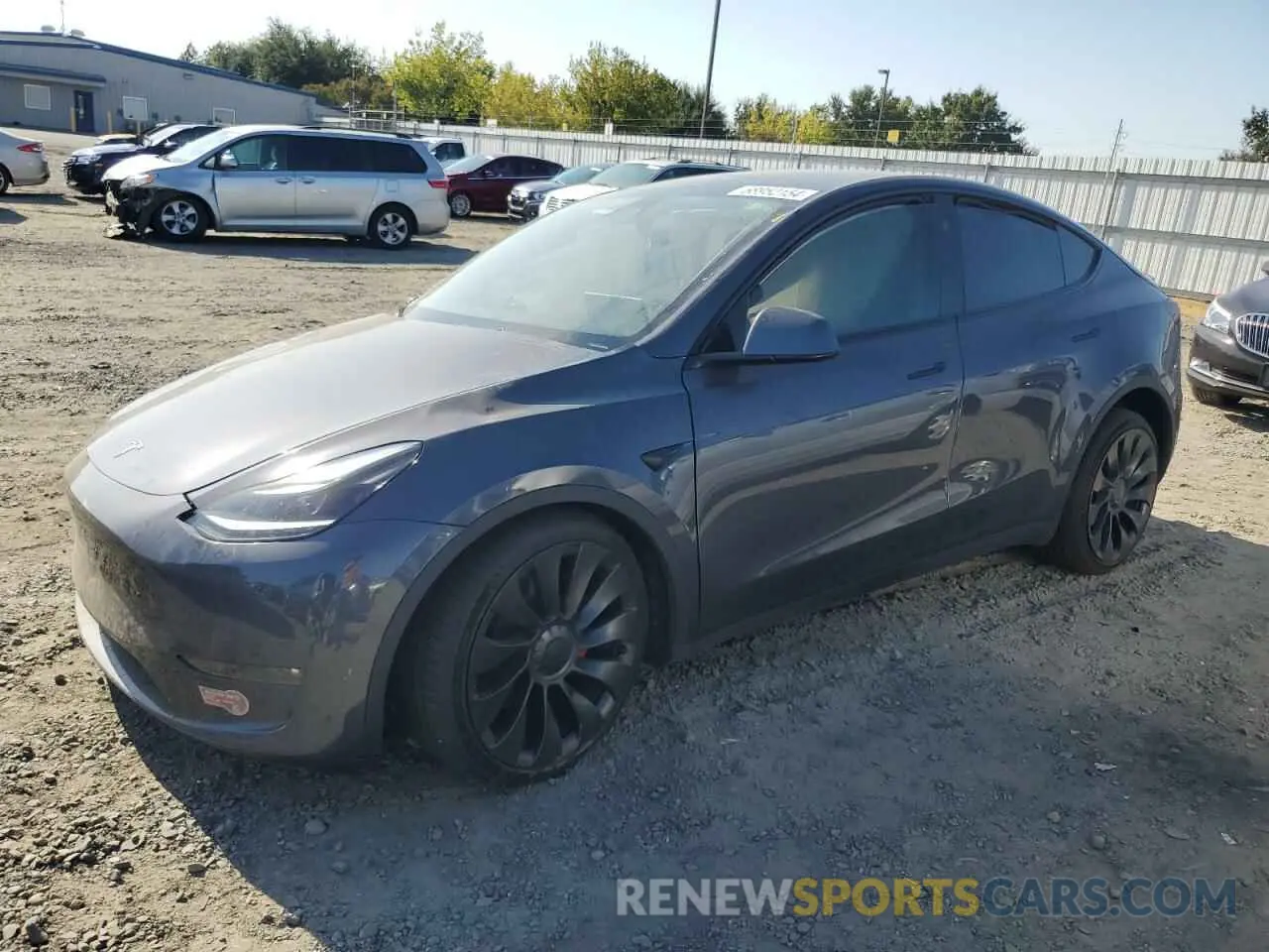 1 Photograph of a damaged car 7SAYGDEF4PF912339 TESLA MODEL Y 2023