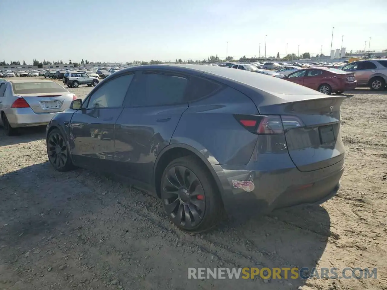 2 Photograph of a damaged car 7SAYGDEF4PF912339 TESLA MODEL Y 2023