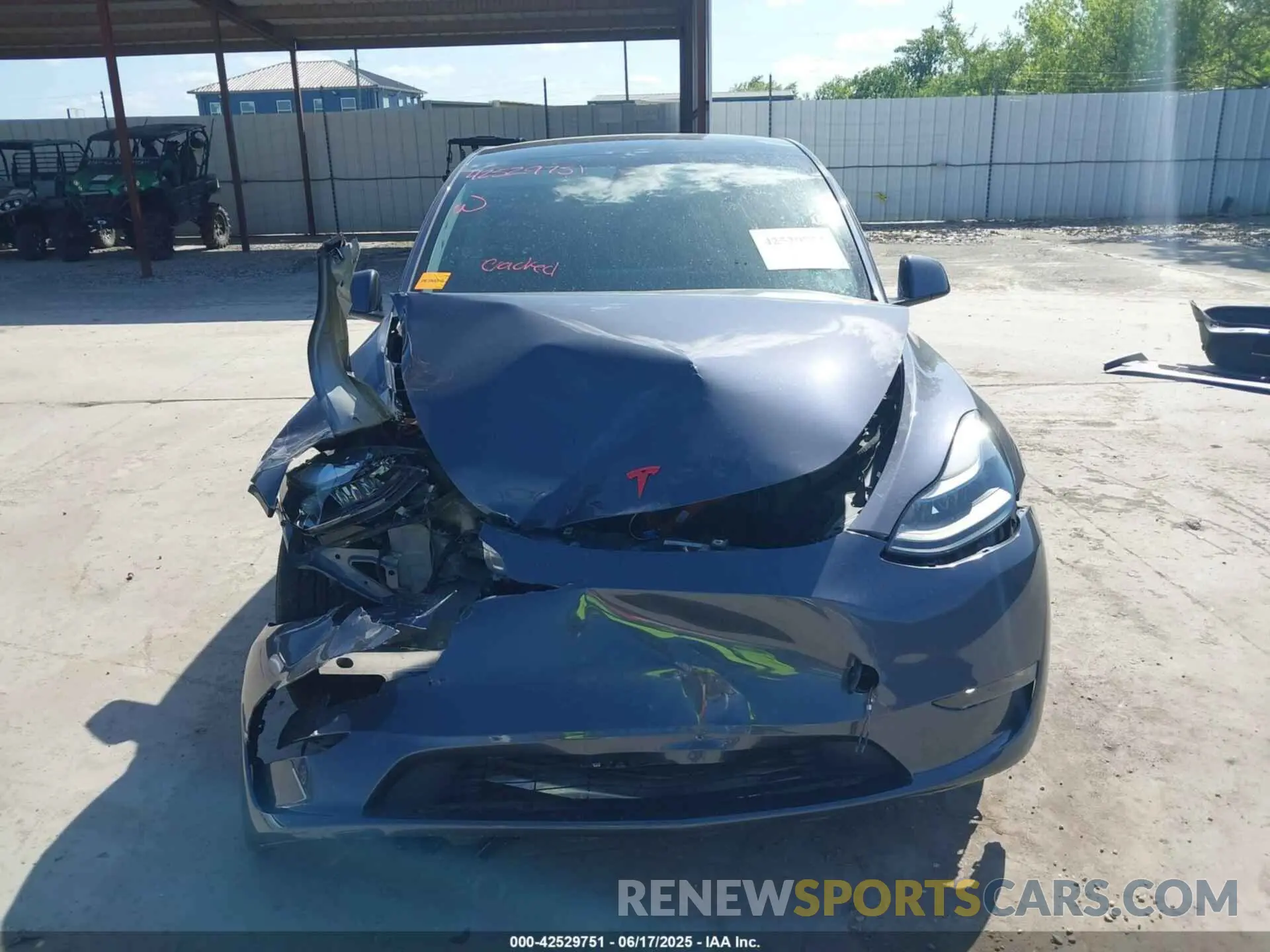 13 Фотография поврежденного автомобиля 7SAYGDEF5PF696100 TESLA MODEL Y 2023
