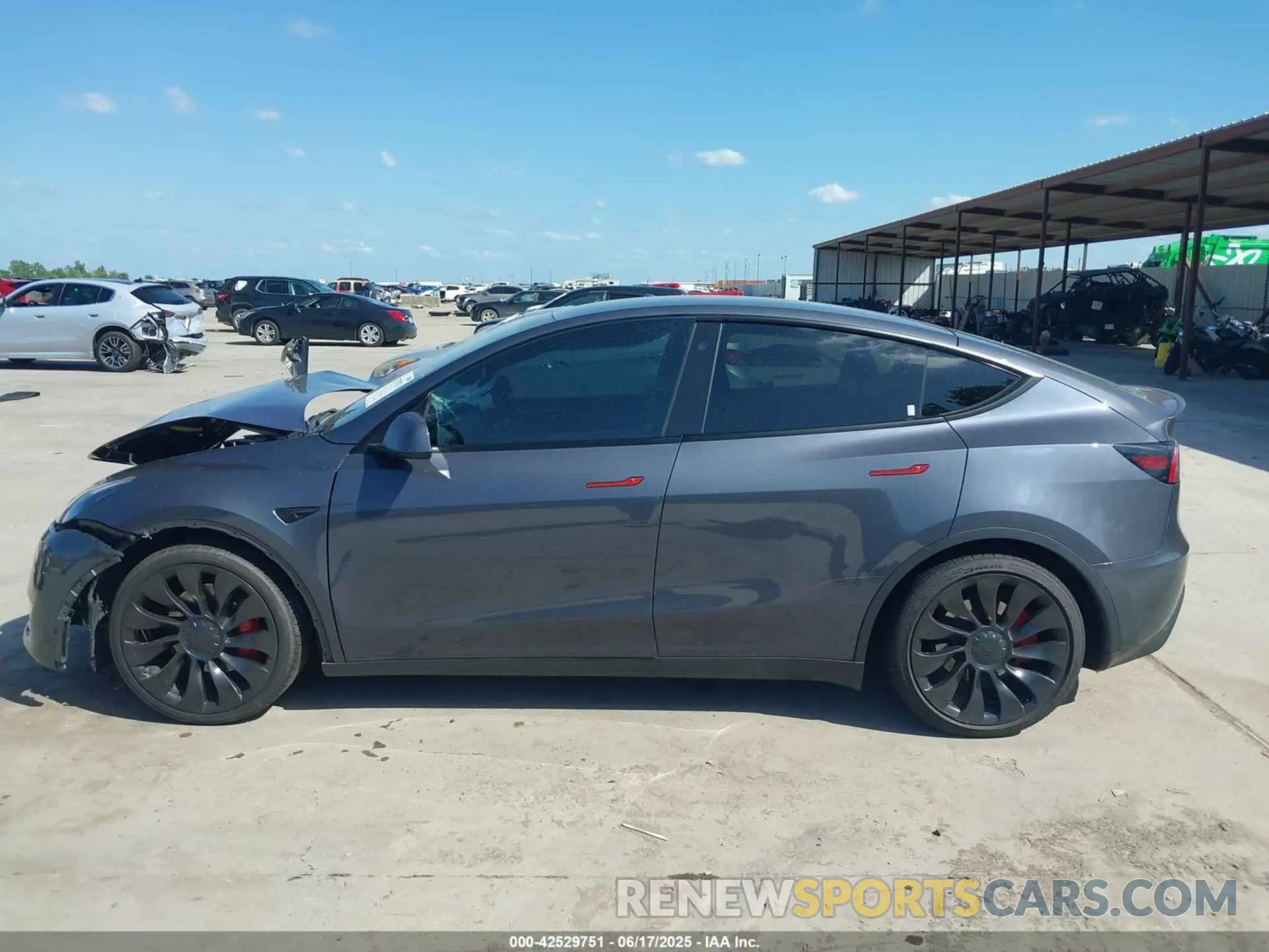 15 Фотография поврежденного автомобиля 7SAYGDEF5PF696100 TESLA MODEL Y 2023
