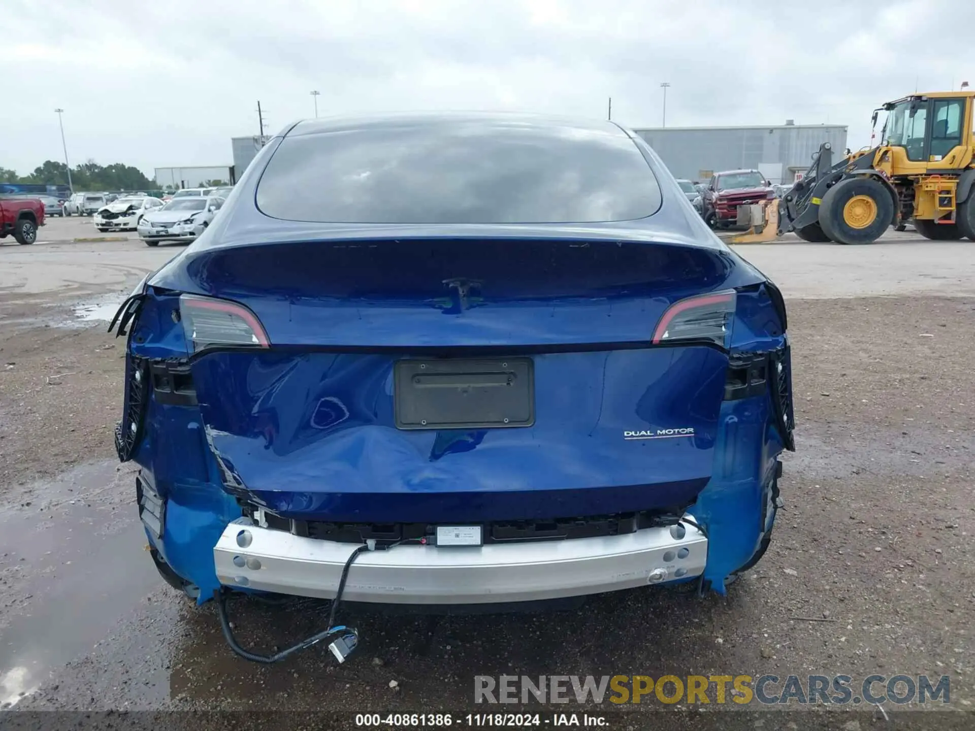 22 Photograph of a damaged car 7SAYGDEF5PF700663 TESLA MODEL Y 2023