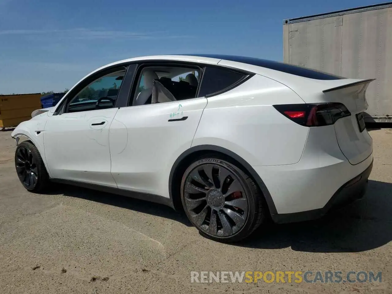 2 Фотография поврежденного автомобиля 7SAYGDEF5PF744839 TESLA MODEL Y 2023