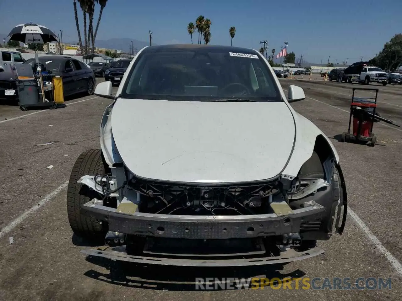 5 Photograph of a damaged car 7SAYGDEF5PF761026 TESLA MODEL Y 2023