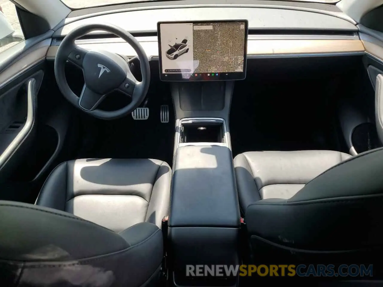 8 Photograph of a damaged car 7SAYGDEF5PF761026 TESLA MODEL Y 2023