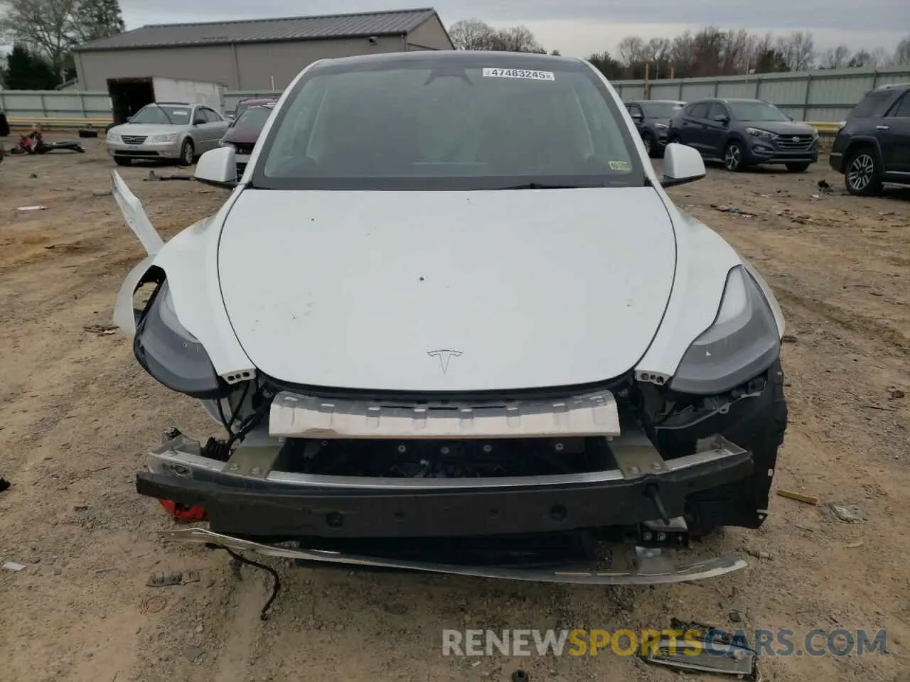5 Photograph of a damaged car 7SAYGDEF5PF808961 TESLA MODEL Y 2023