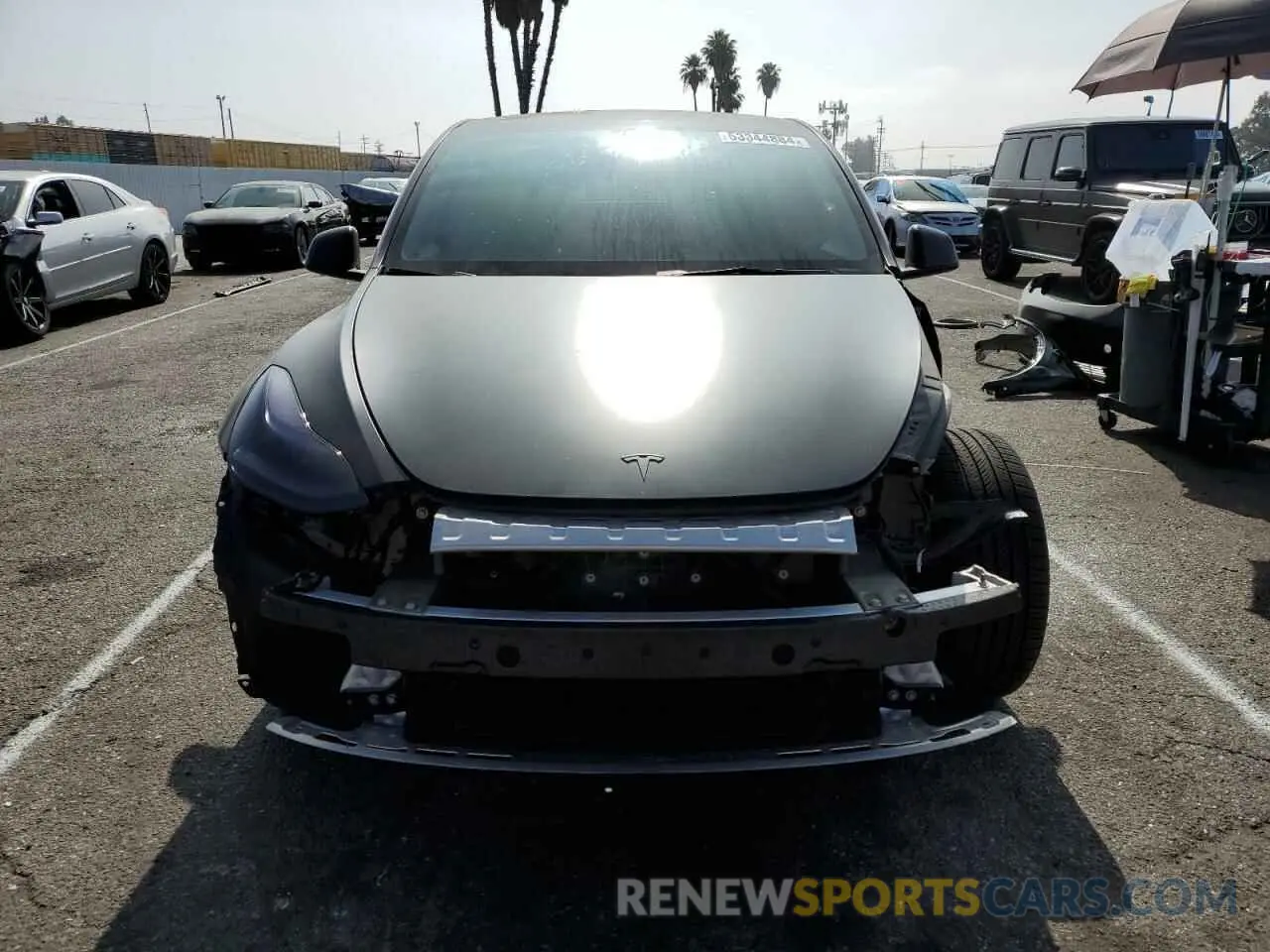5 Фотография поврежденного автомобиля 7SAYGDEF5PF841619 TESLA MODEL Y 2023