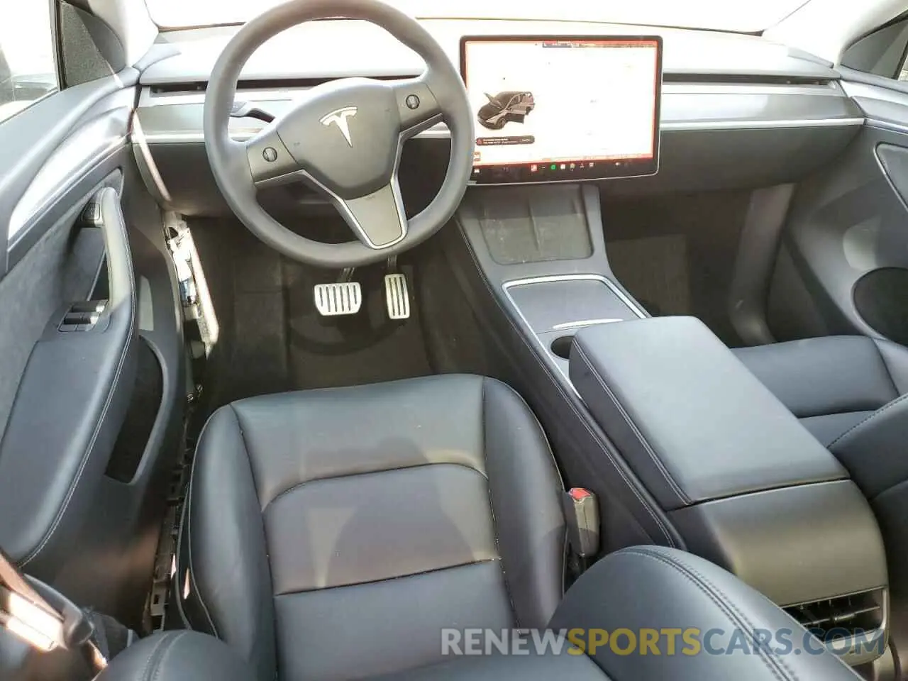 8 Фотография поврежденного автомобиля 7SAYGDEF5PF841619 TESLA MODEL Y 2023