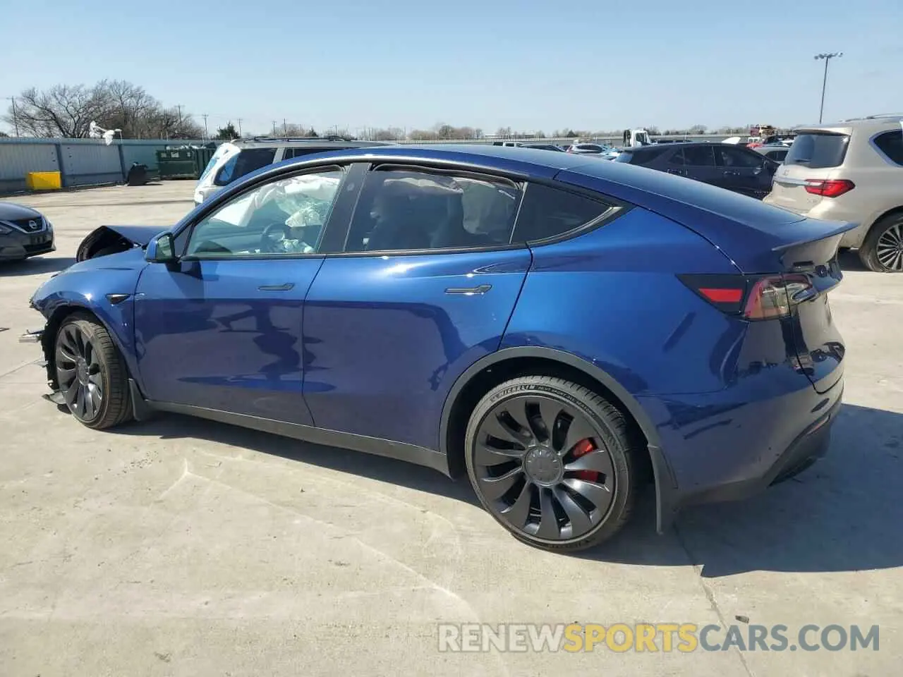 2 Photograph of a damaged car 7SAYGDEF5PF917808 TESLA MODEL Y 2023