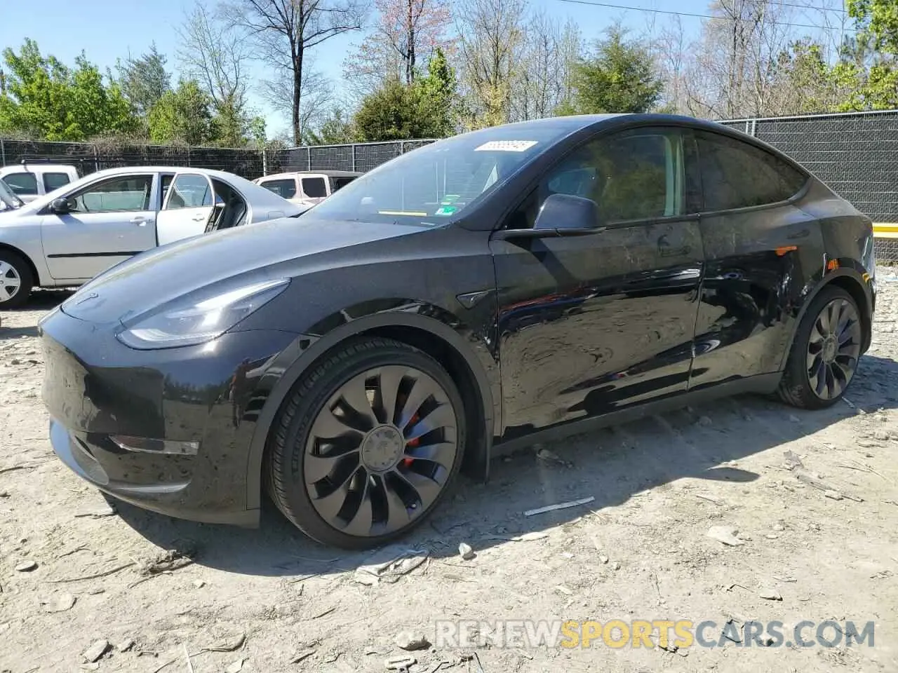 1 Фотография поврежденного автомобиля 7SAYGDEF5PF941624 TESLA MODEL Y 2023
