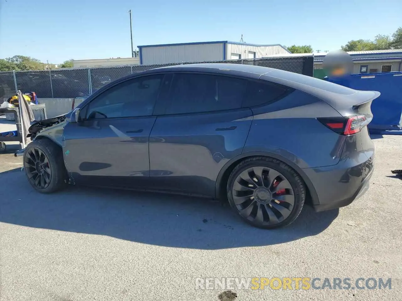 2 Photograph of a damaged car 7SAYGDEF6PF603035 TESLA MODEL Y 2023