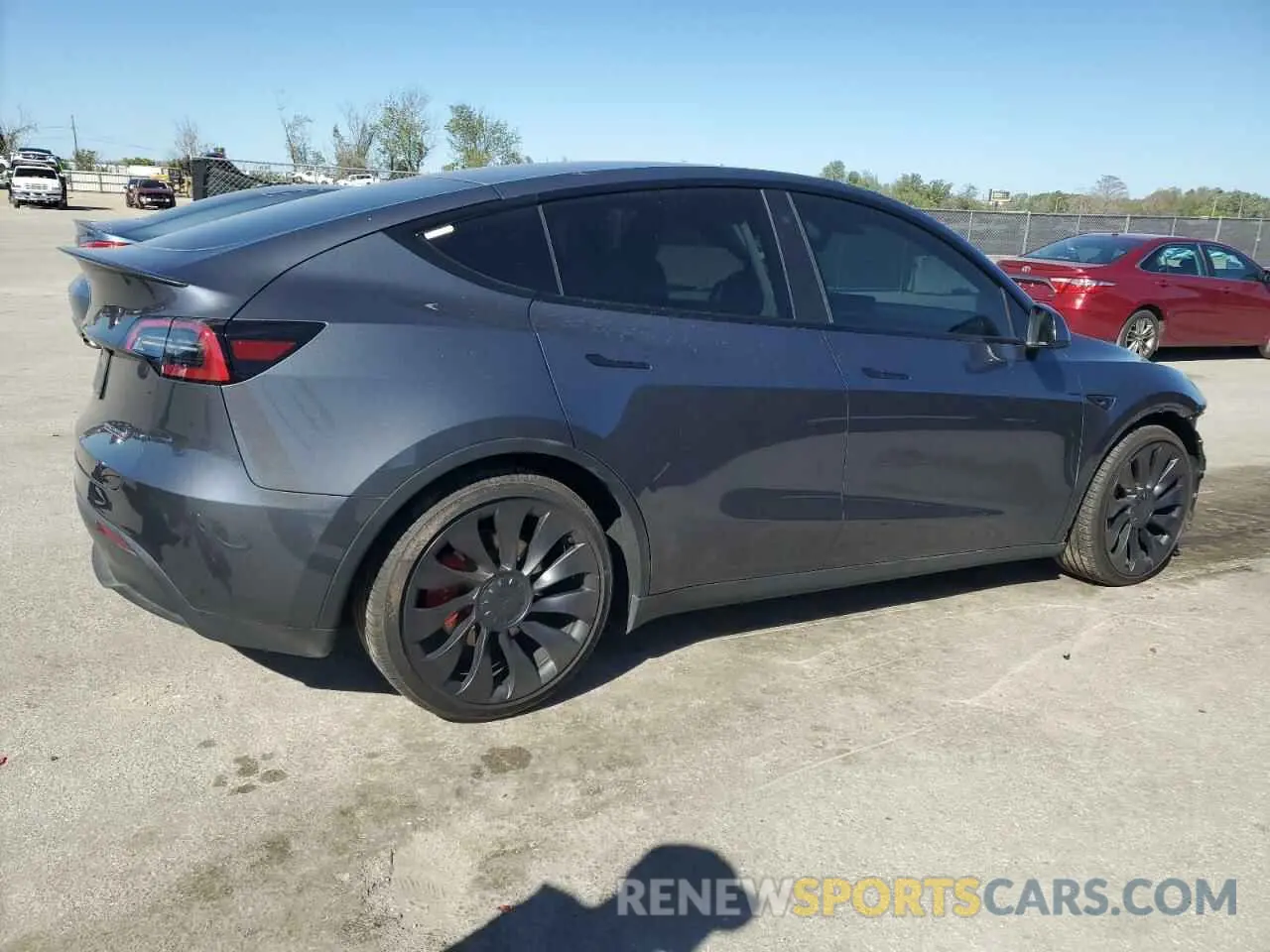 3 Photograph of a damaged car 7SAYGDEF6PF603035 TESLA MODEL Y 2023
