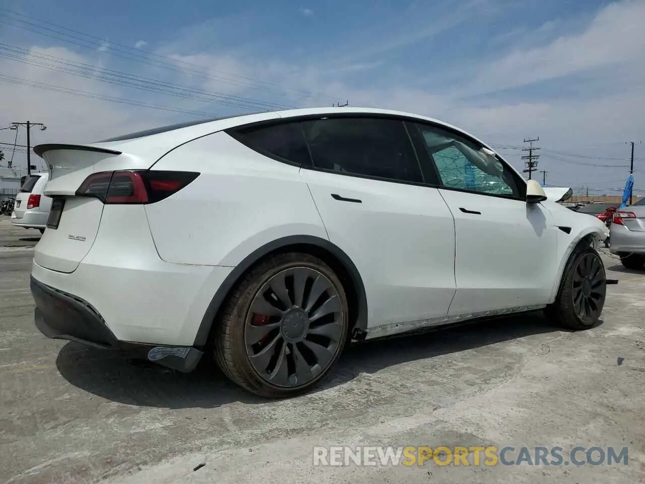 3 Photograph of a damaged car 7SAYGDEF6PF603410 TESLA MODEL Y 2023