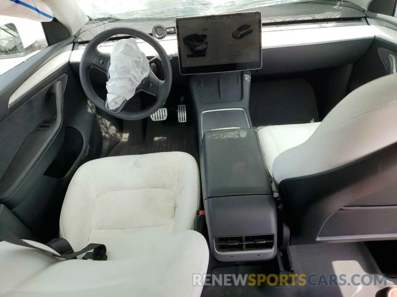 8 Photograph of a damaged car 7SAYGDEF6PF603410 TESLA MODEL Y 2023