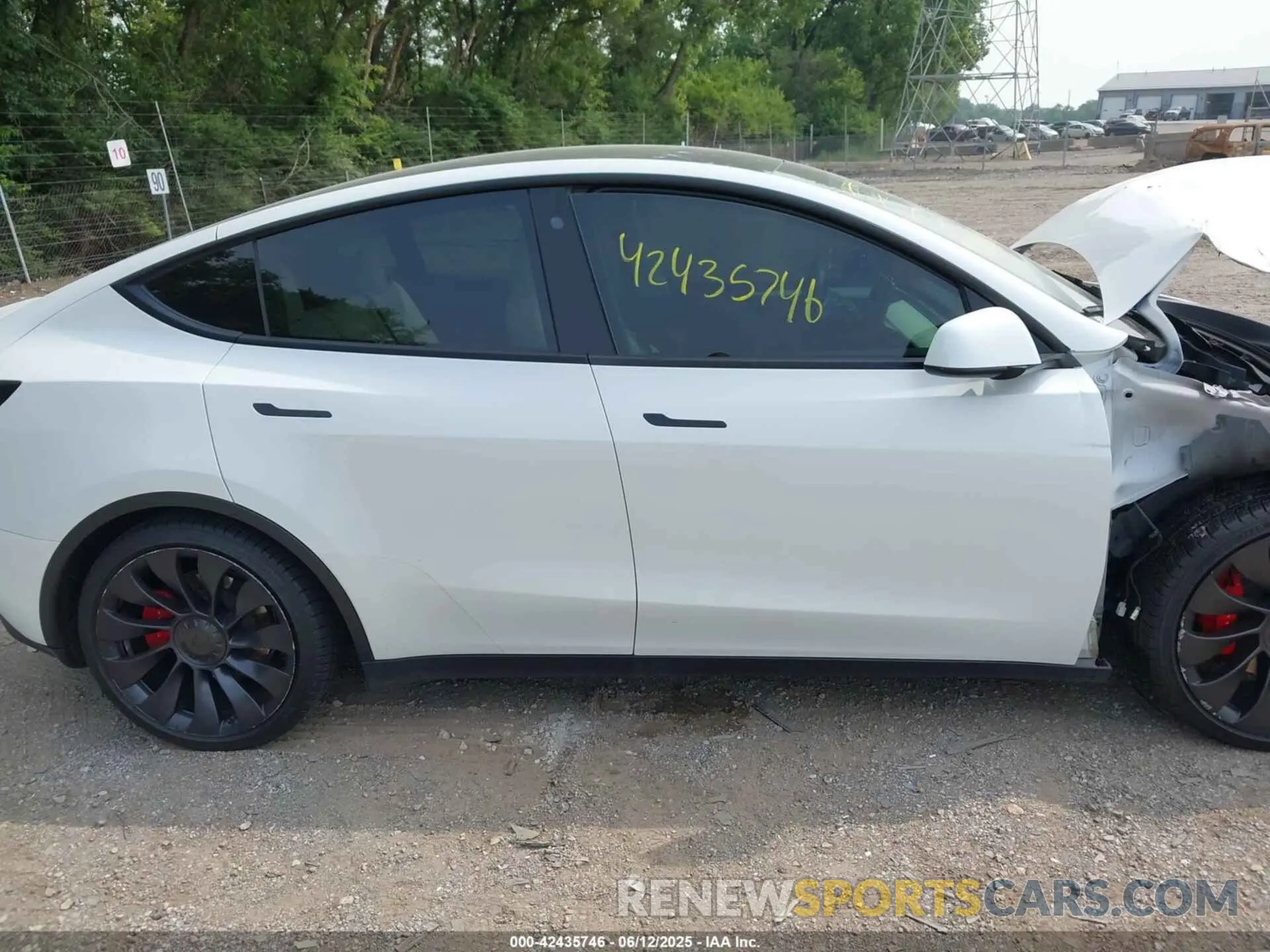 12 Фотография поврежденного автомобиля 7SAYGDEF6PF712384 TESLA MODEL Y 2023