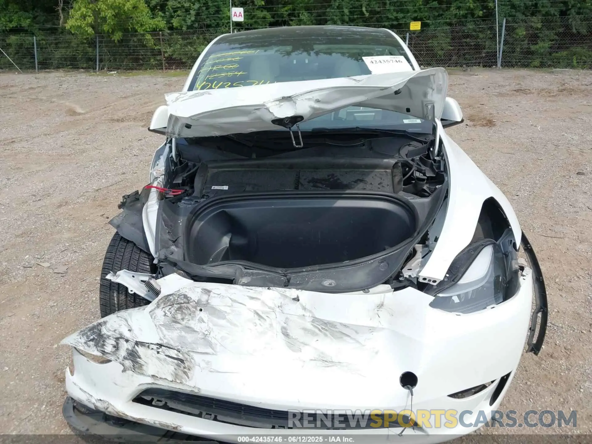 6 Фотография поврежденного автомобиля 7SAYGDEF6PF712384 TESLA MODEL Y 2023