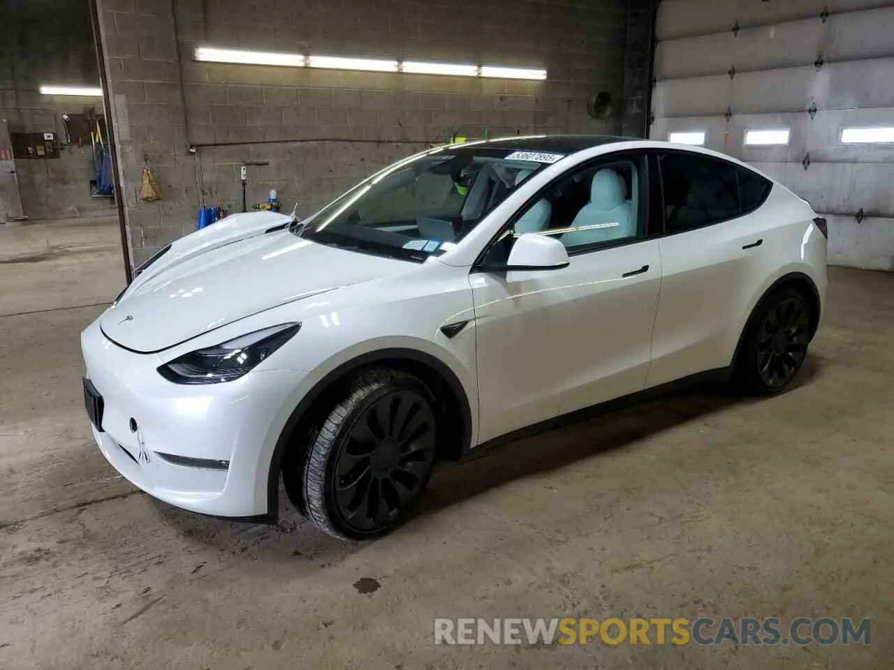 1 Photograph of a damaged car 7SAYGDEF6PF798103 TESLA MODEL Y 2023