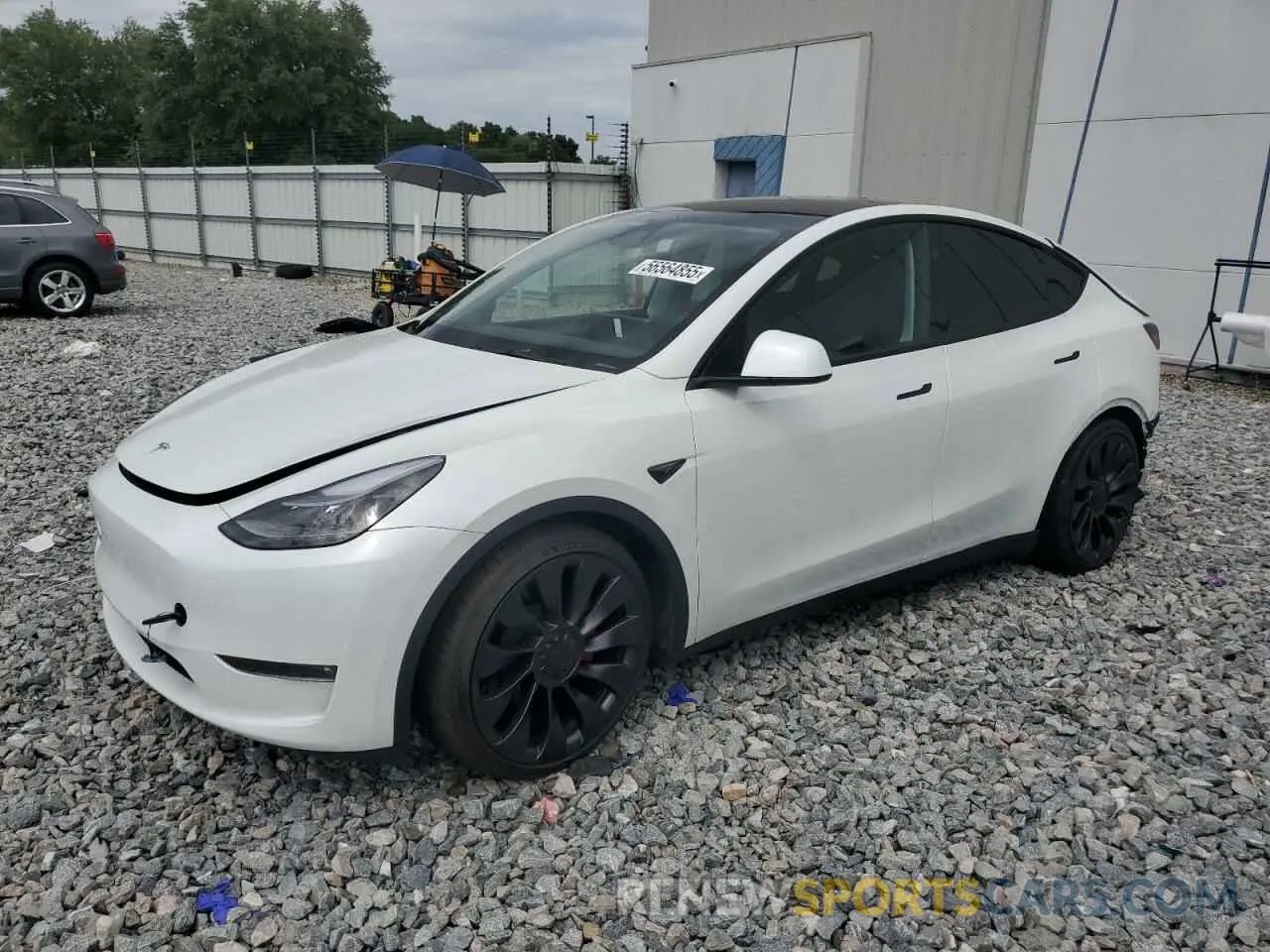 1 Photograph of a damaged car 7SAYGDEF6PF855657 TESLA MODEL Y 2023