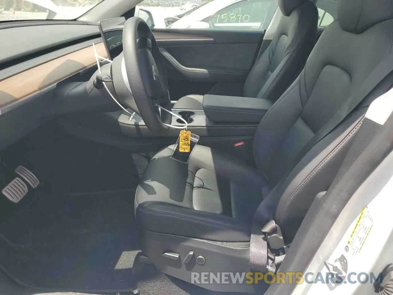 7 Photograph of a damaged car 7SAYGDEF6PF855657 TESLA MODEL Y 2023
