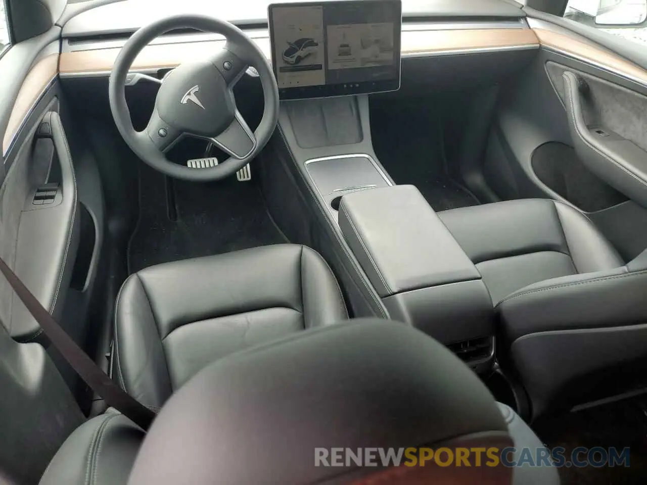 8 Photograph of a damaged car 7SAYGDEF6PF855657 TESLA MODEL Y 2023