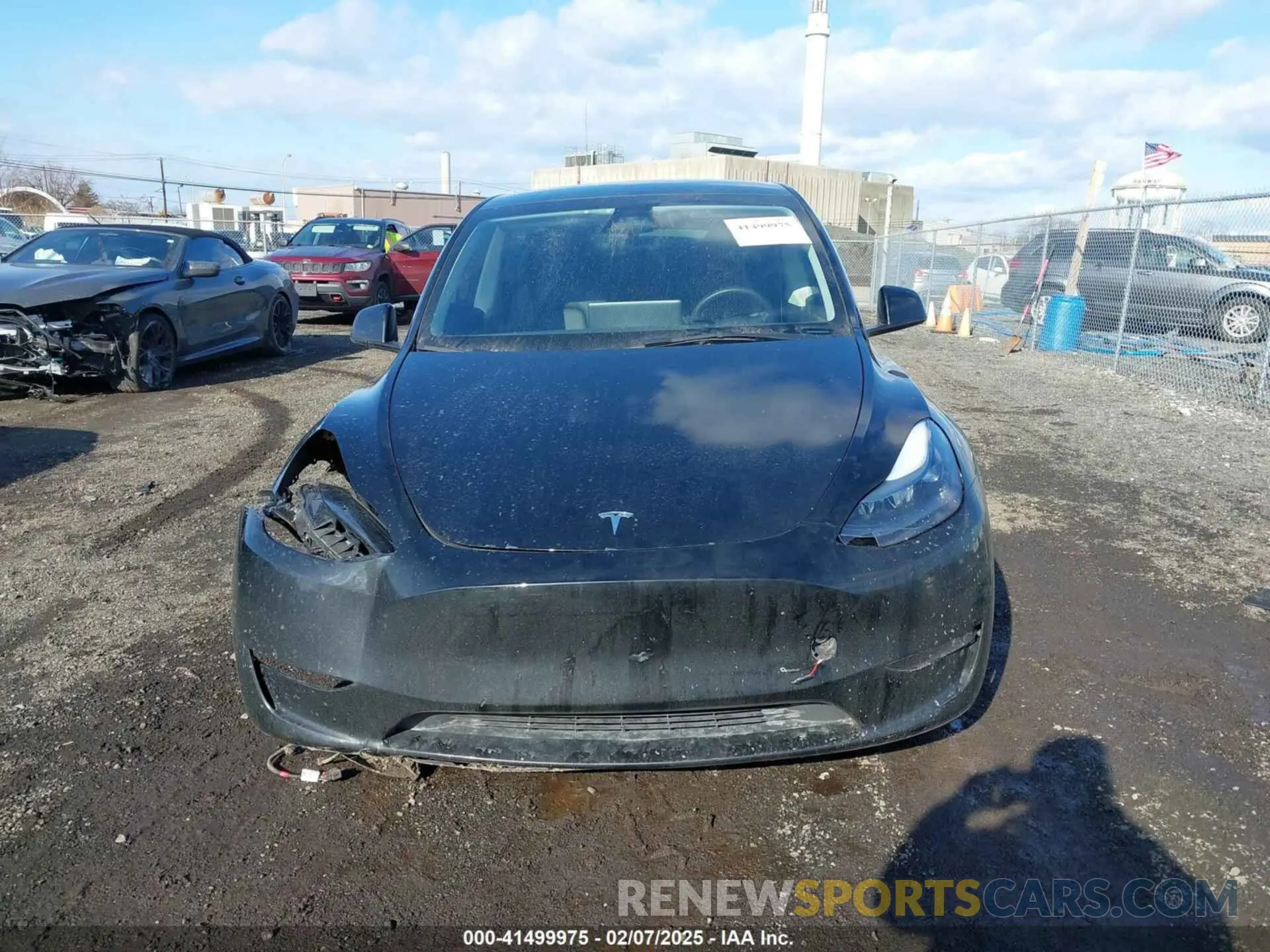 12 Photograph of a damaged car 7SAYGDEF6PF864276 TESLA MODEL Y 2023