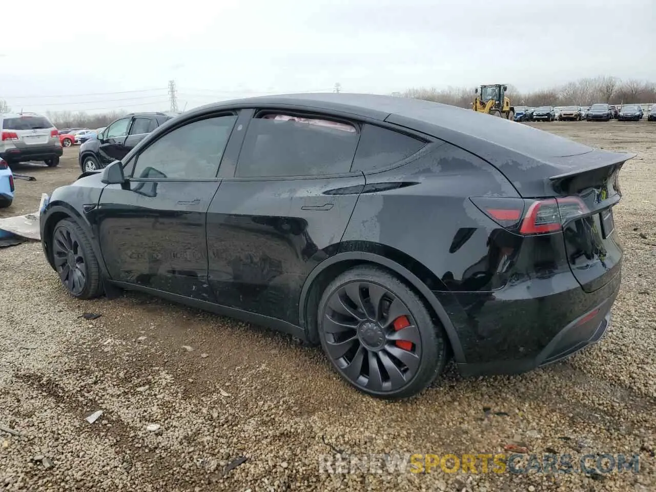 2 Фотография поврежденного автомобиля 7SAYGDEF6PF871597 TESLA MODEL Y 2023