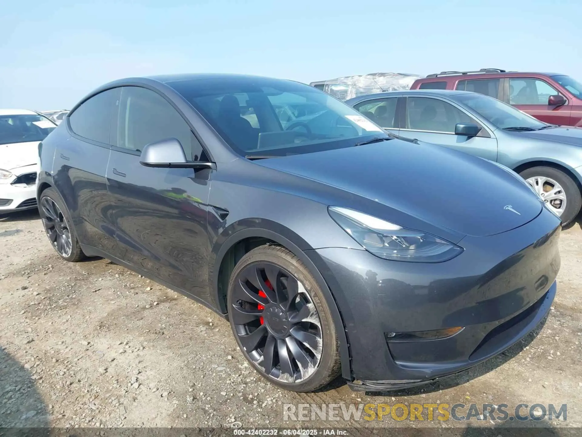 1 Photograph of a damaged car 7SAYGDEF6PF872801 TESLA MODEL Y 2023